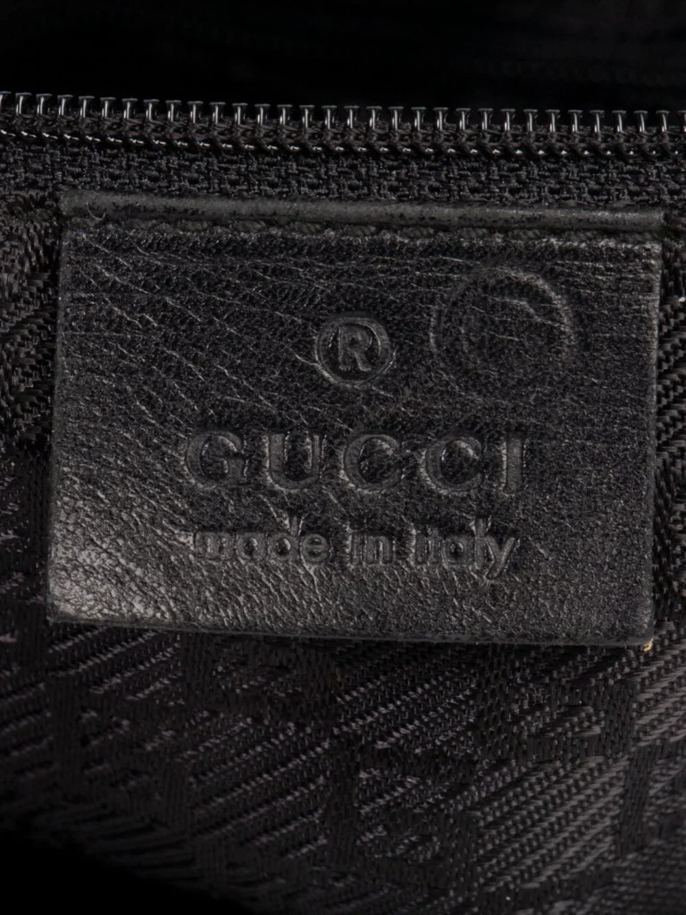 Authentic Vintage Gucci Jackie O Black Hobo Handbag